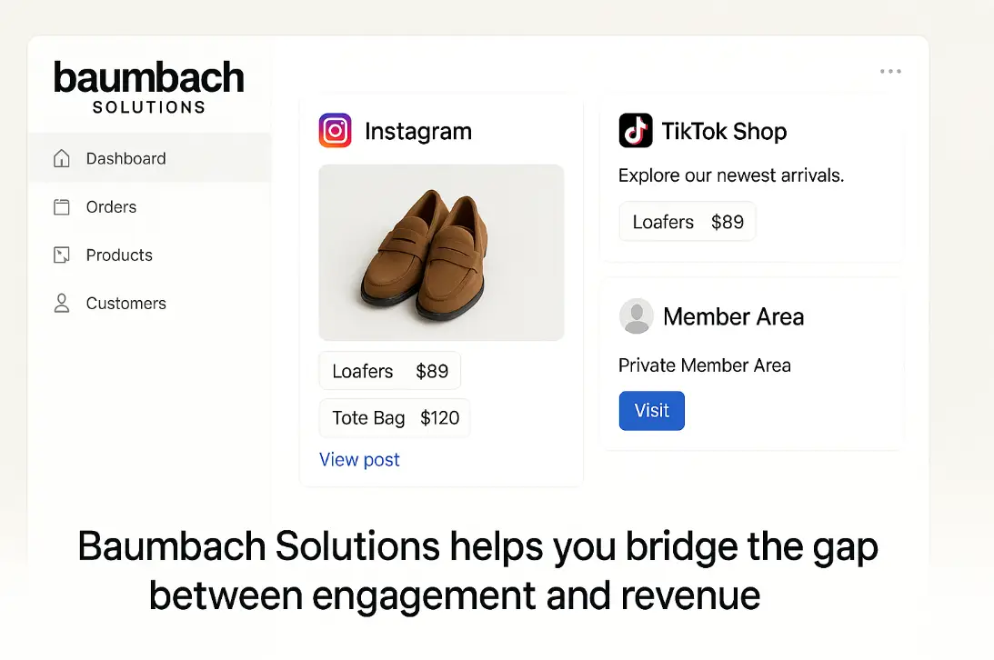 Website and social media tools connected seamlessly