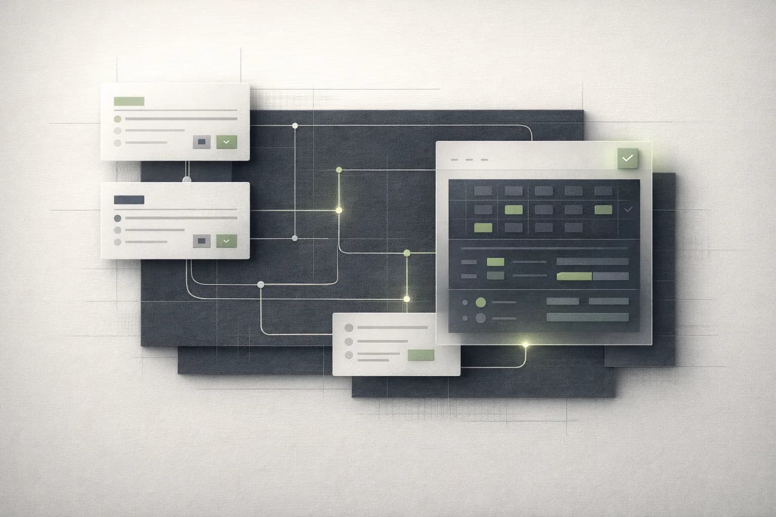 Baumbach Solutions editorial planning board for small business website strategy