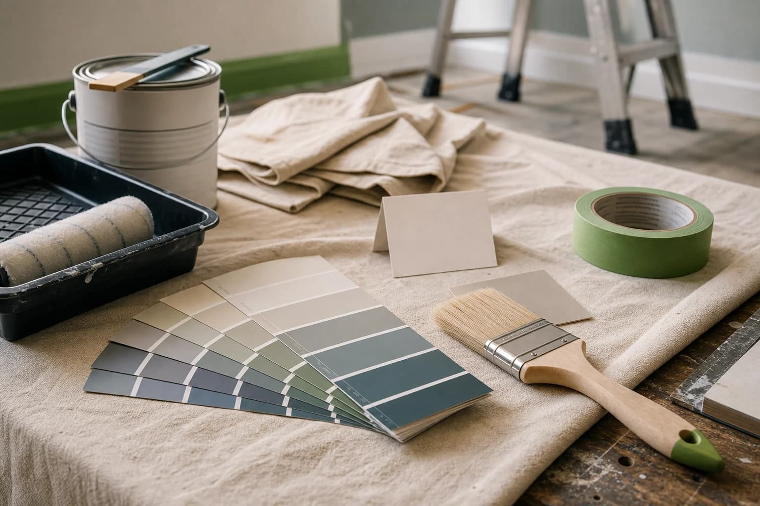 Painting contractor setup for a client website case study