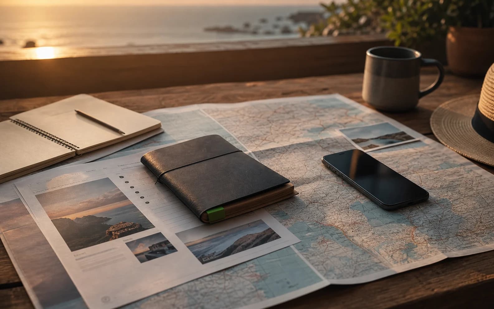 Travel planning desk for a client website case study